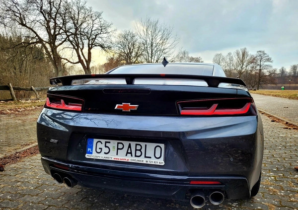 Chevrolet Camaro cena 155000 przebieg: 107000, rok produkcji 2017 z Poznań małe 106